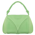 Paolo Bianchi Light Jade Soft Calf Leather Large Hobo Bag