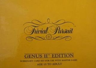 parker Trivial Pursuit - Genus II - Subsidiary Card Set