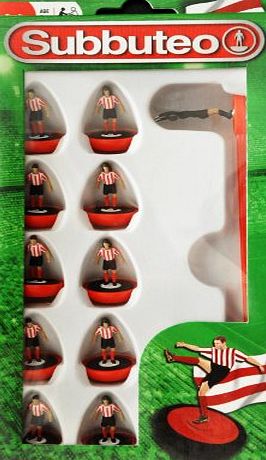 Paul Lamond Subbuteo Football Team Set (Red/ White)