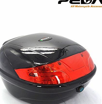 PEDA NEW Rear Box Top Case Luggage For Scooter 25KM Moped Electric Bike Motorbike