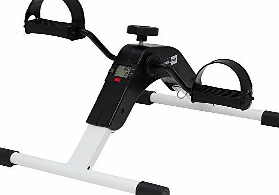 PedalPro Folding Mini Exercise Bike Pedal Exerciser With Multi Function Digital Display