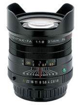 pentax SMC 31mm f/1.8 AL Limited Black