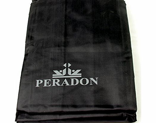 Peradon Fitted Black Peradon 12ft Snooker Table Dust Cover