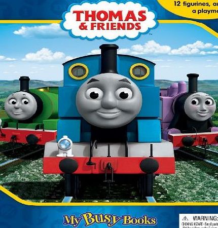 Phidal Publishing Thomas amp; Friends Busy Book Storybook 12 Figurines amp; A Playmat
