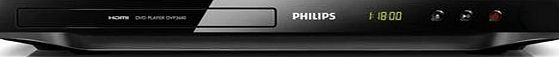 Philips All Region Multi Region Code Free Zone Free Hi-Def 1080p Up-Converting DVD Player With Divx, USB. Plays PAL/NTSC DVDs (Free HDMI Cable) - 110/220 Volts Dual Voltage Worldwide USE - Play Region