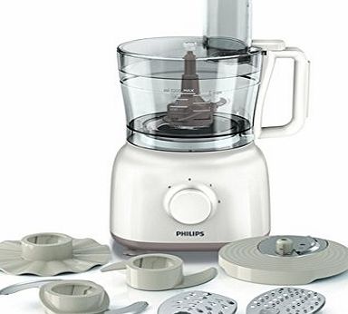 Philips HR7627/01 Daily Collection Food Processor, White