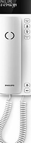 Philips M110W/05 Scala Design Corded Phone with 2.75-Inch Display - White