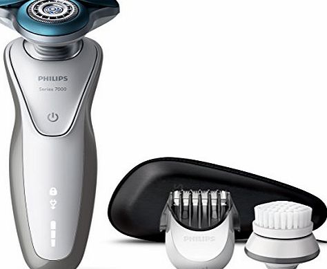 Philips Shaver S7530/50 for Sensitive Skin with Beard Trimmer and Cleansing Brush