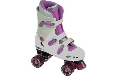 phoenix Quad Skates - Pink - Size 12 Jnr