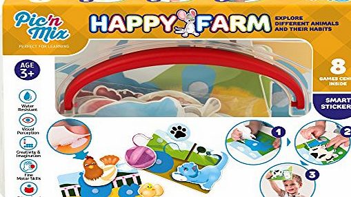 Picnmix Happy Farm Educational and Learning Games and Toys for 3 year olds to 7 year olds