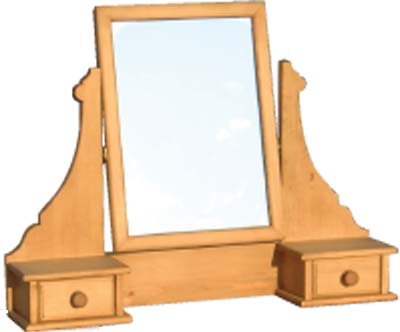 MIRROR DRESSING TABLE