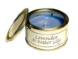 Pintail Candles Pintail Candle Lavender and Water Lily Filled Tin