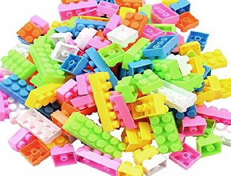Pinzhi 1 Set Plastic Children Kids Puzzle Educational Blocks Bricks Building Toy DIY