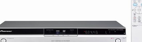 Pioneer DVR-440HX-S 80GB HDD DVD Recorder - Silver