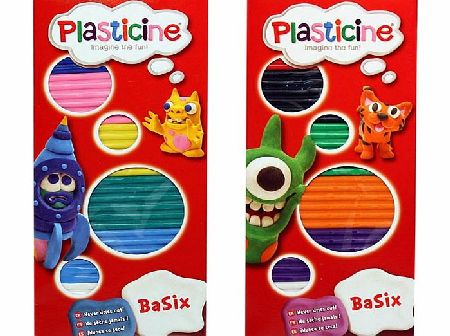 Plasticine basix single pack