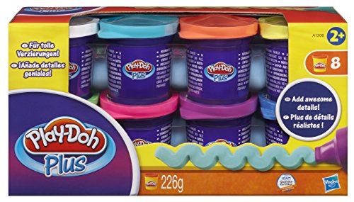 Play-Doh Plus Modelling Clay (Set of 8 Pots)