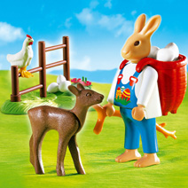 Playmobil - Bunny with Backpack 4457