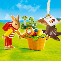 Playmobil - Bunny with Coloured Eggs 4459