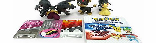 Pokemon XY Figure Triple Pack - Mega Mawile,