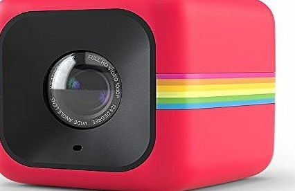 Polaroid Cube HD 1080p Lifestyle Action Video Camera (Red)