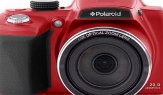 Polaroid IX6038 20MP 60x Zoom Bridge Camera - Red
