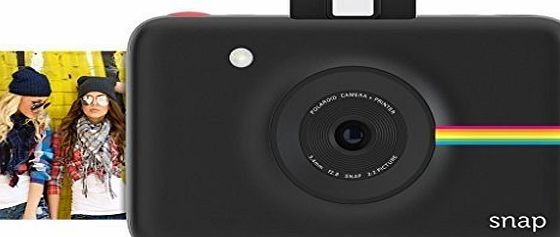 Polaroid Snap Instant Digital Camera (Black) wih ZINK Zero Ink Printing Technology