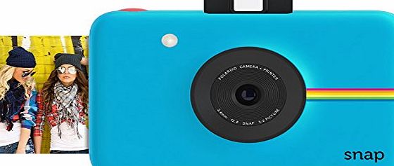 Polaroid Snap Instant Digital Camera (Blue) wih ZINK Zero Ink Printing Technology