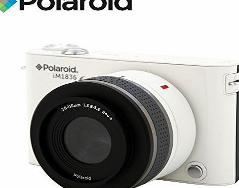 Polaroid Wifi Android Smart Digital Camera Touchscreen Polaroid IM1836 18 Megapixel 3.5`` Screen with Interchangeable Lens
