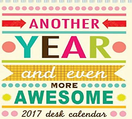 Portico Caroline Gardner Say So Range - Desk Calendar 2017