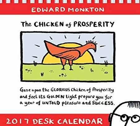 Portico Edward Monkton Range - Desk Calendar 2017