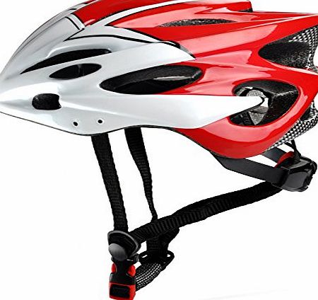Powerbank2013 Road bike cycling helmet adult men women bicycle safety helmet in red Size 52-63cm