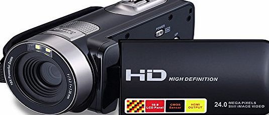PowerLead Puto PLD016 2.7`` LCD Screen Digital Video Camcorder 24MP Digital Camera