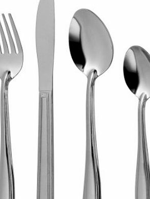 Premier Housewares Sweetheart Cutlery Set, Stainless Steel, 16 Piece