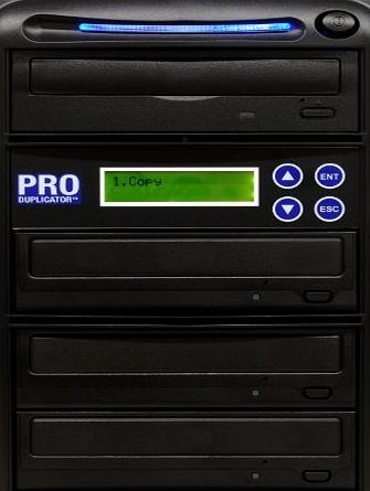 Produplicator Samsung 24X 1 to 3 CD DVD Duplicator Copier with Nero Essentials Burning Software