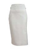 Promod Paul Smith - Black N125-208 Cream Skirt XS