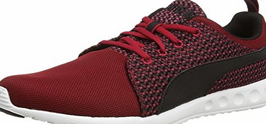 Puma Carson Runner Knit, Mens Training Running Shoes, Red (Scooter/Black), 9.5 UK (44 EU)