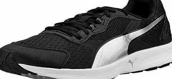 Puma Descendant V3, Mens Running Shoes, Black - Schwarz (black-puma silver 05), 10.5 UK