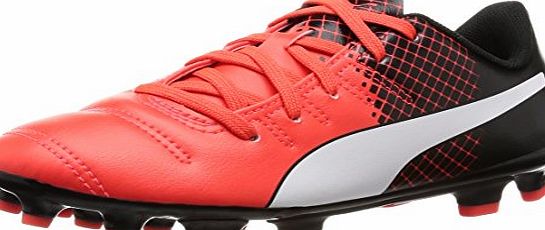 Puma Evopower 4.3 Tricks Artificial Ground Jr, Unisex Kids Football Training Shoes, Red (Red Blast-Puma White-Puma Black 03), 5.5 UK (38.5 EU)