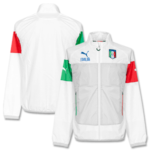 Puma Italy White Leisure Jacket 2014 2015