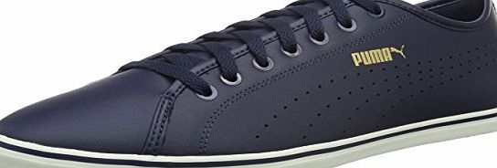 Puma Mens Elsu V2 Perf Sl Low-Top Sneakers Blue Size: 8