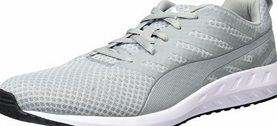 Puma Mens Flare Mesh Running Shoes Grey Size: 8