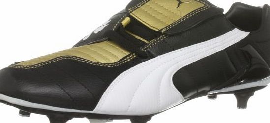 Puma Mens V-Kon III SG Black/White/Gold Football Boot 101725-02 11 UK