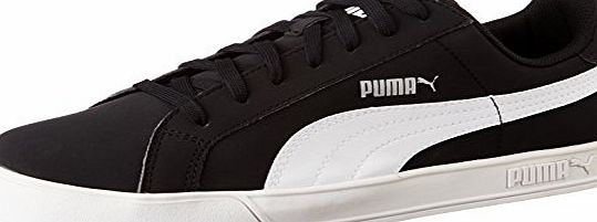 Puma Smash Vulc, Unisex Adults Low-Top Sneakers, Black (Black/White 09), 6.5 UK (39.5 EU)