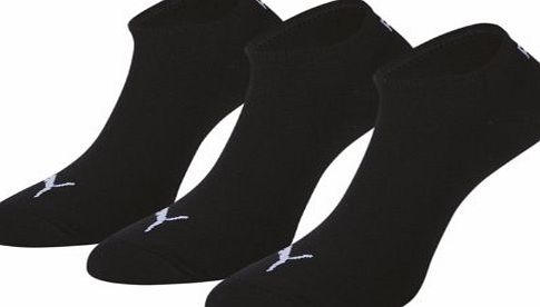 Puma Sportive Sneaker Sock (3 Pair Pack) Black, UK 9-11