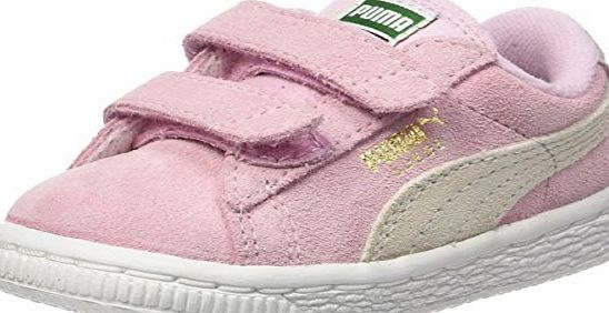 Puma Suede, Unisex Baby Walking Baby Shoes, Pink (Pink Lady/White 23), 4 Child UK (20 EU)