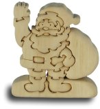 Quay Santa Claus - Handcrafted Wooden Puzzle