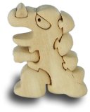 Quay T Rex - Handcrafted Wooden Puzzle