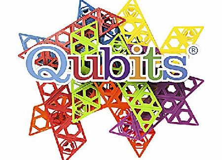 Qubits Construction Toy Giant Kit - Box Kit with Carry Handle - Large Parts