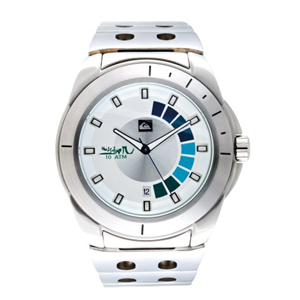 Mens Quiksilver Ignition Metal Watch. White