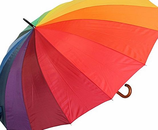 RainyDays Golf Umbrella Partner XXL Rainbow